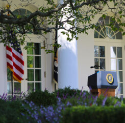 white house garden presidential podium 1095682620 1200 776