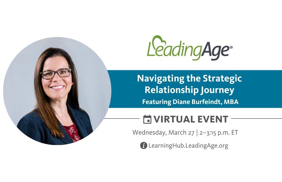 Navigating Strategic Relationships: March 27 Live Event with Diane Burfeindt