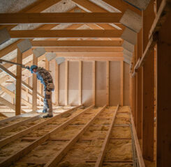 attic wooden roof construction covering the house 1200 776