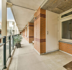 hallway and front door of modern apartment 1200 776