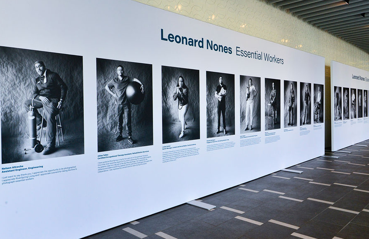 Leonard Nones: Essential Workers Exhibition